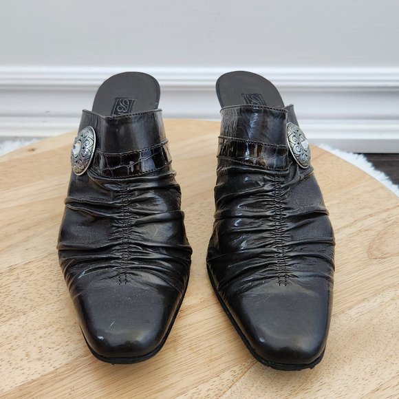 Brighton rubens krinkle mules - Picture 4 of 10